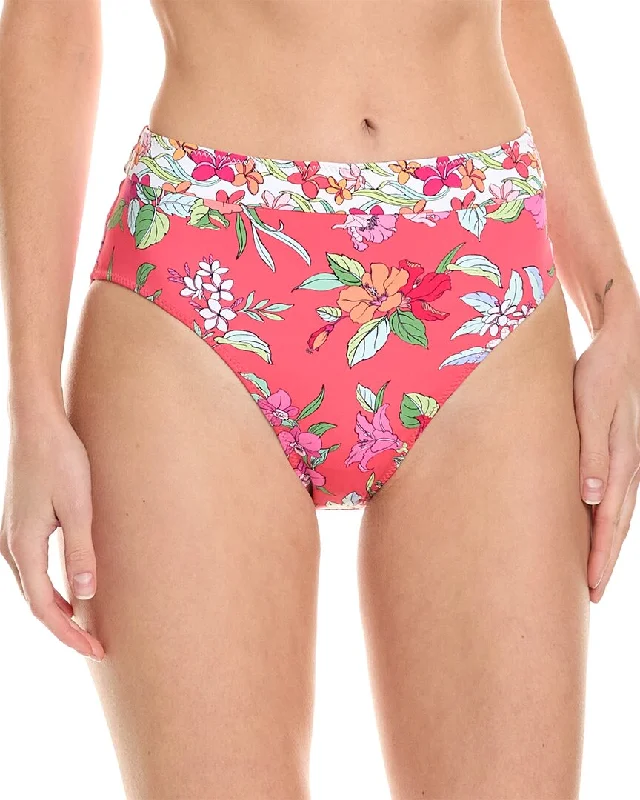 Tommy Bahama Summer Floral High-Waist Bikini Bottom Bikini with metallic accents, Glamorous, Sexy, Trendy Tommy Bahama Summer Floral High-Waist Bikini Bottom Bikini with metallic accents, Glamorous, Sexy, Trendy