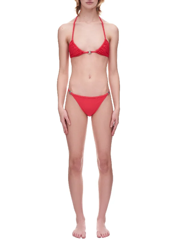 Micro-Buckle Bikini (AAWBC0017FA01-RED) Bandeau bikini, Strapless, Chic, Comfortable Micro-Buckle Bikini (AAWBC0017FA01-RED) Bandeau bikini, Strapless, Chic, Comfortable