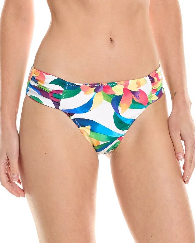Tommy Bahama Tropical Blooms Reversible Hipster Bikini Bottom Bikini with tie-back, Adjustable, Sexy, Comfortable Tommy Bahama Tropical Blooms Reversible Hipster Bikini Bottom Bikini with tie-back, Adjustable, Sexy, Comfortable