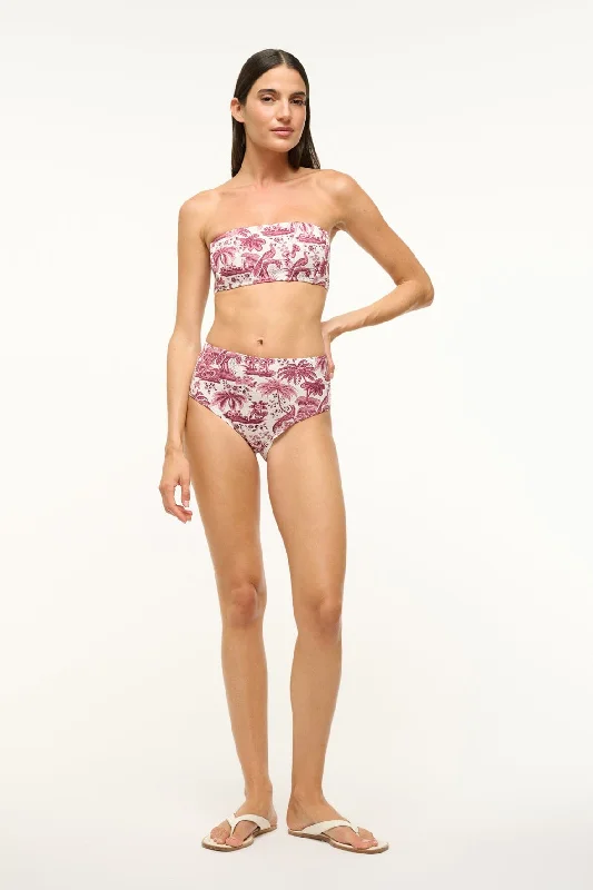 DEVON HIGH RISE BIKINI BOTTOM | BORDEAUX TOILE Back-tie bikini, Adjustable, Comfortable, Trendy DEVON HIGH RISE BIKINI BOTTOM | BORDEAUX TOILE Back-tie bikini, Adjustable, Comfortable, Trendy