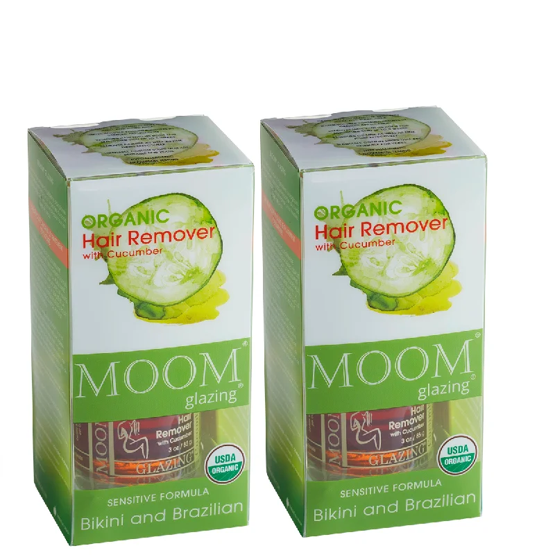 MOOM Glazing Organic Hair Remover with Cucumber Bikini and Brazilian (2 Pack) Thong bikini, Sexy, Comfortable, Trendy MOOM Glazing Organic Hair Remover with Cucumber Bikini and Brazilian (2 Pack) Thong bikini, Sexy, Comfortable, Trendy