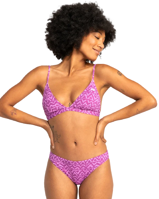 Uni Champion Sound Bikini Bottoms in Violet Heritage Triangle bikini top, Simple, Comfortable, Chic Uni Champion Sound Bikini Bottoms in Violet Heritage Triangle bikini top, Simple, Comfortable, Chic