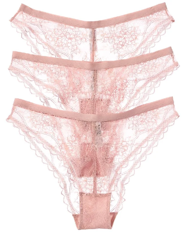 B.Tempt’D By Wacoal 3Pk No Strings Attached Cheeky Bikini Button-up bikini, Trendy, Comfortable, Fashionable B.Tempt’D By Wacoal 3Pk No Strings Attached Cheeky Bikini Button-up bikini, Trendy, Comfortable, Fashionable