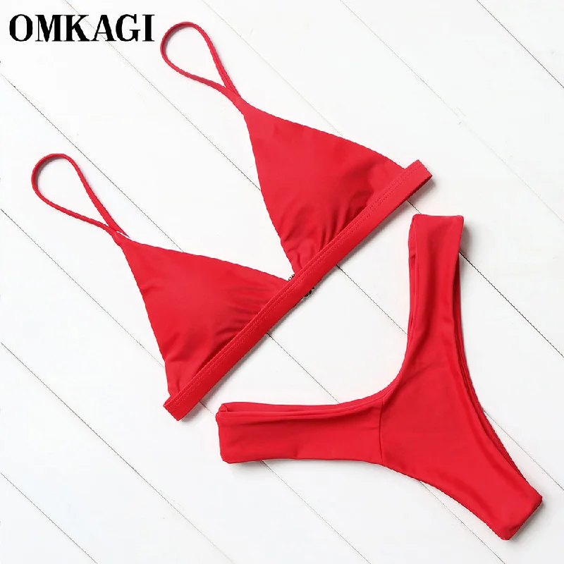 OMKAGI Brand Swimwear Women Swimsuit Sexy Push Up Micro Bikinis Set Swimming Bathing Suit Beachwear Summer Brazilian Bikini 2018 Sports bikini, Activewear, Comfortable, Trendy OMKAGI Brand Swimwear Women Swimsuit Sexy Push Up Micro Bikinis Set Swimming Bathing Suit Beachwear Summer Brazilian Bikini 2018 Sports bikini, Activewear, Comfortable, Trendy