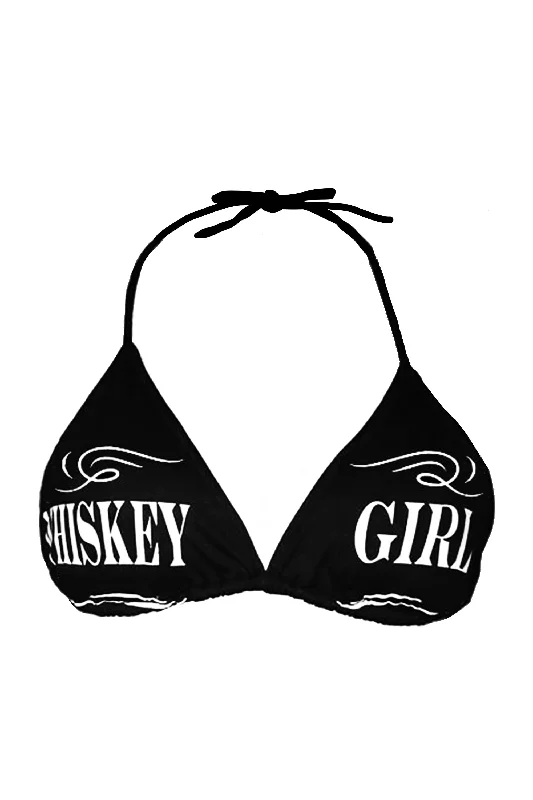 WHISKEY GIRL BIKINI TOP WITH ADJUSTABLE TIE STRAPS Sheer bikini, Sexy, Trendy, Comfortable WHISKEY GIRL BIKINI TOP WITH ADJUSTABLE TIE STRAPS Sheer bikini, Sexy, Trendy, Comfortable