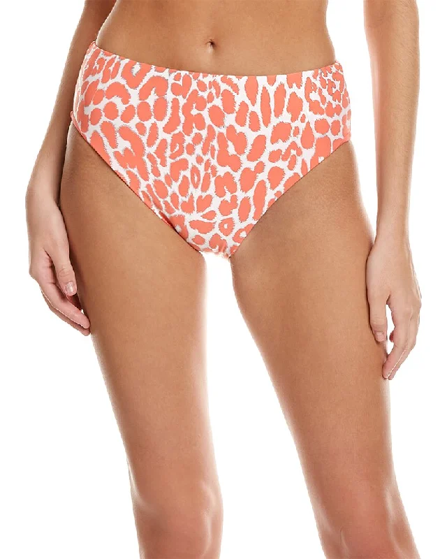 Carmen Marc Valvo Reversible Bikini Bottom High-waist bikini, Retro style, Trendy, Comfortable Carmen Marc Valvo Reversible Bikini Bottom High-waist bikini, Retro style, Trendy, Comfortable