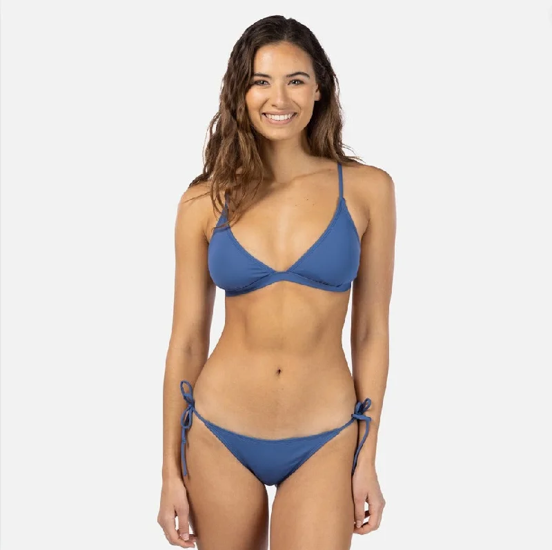 Rip Curl Classic Surf Crossback Triangle Bikini Top - Vintage Navy Skirted bikini, Feminine, Trendy, Comfortable Rip Curl Classic Surf Crossback Triangle Bikini Top - Vintage Navy Skirted bikini, Feminine, Trendy, Comfortable