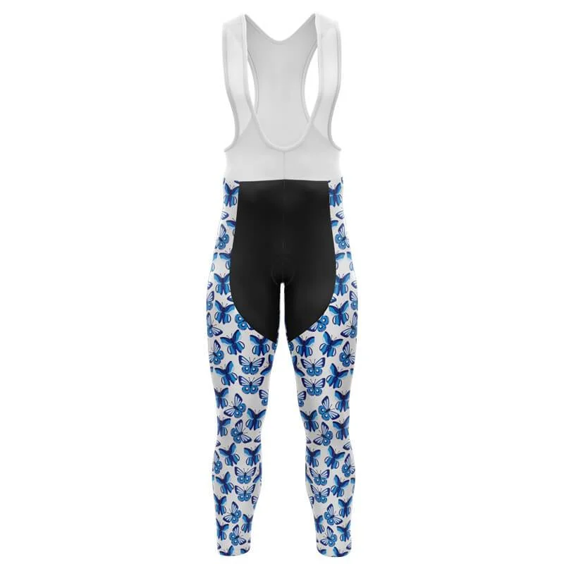 Butterfly Bib Pants (V9) Trendy Wide-Leg Pants