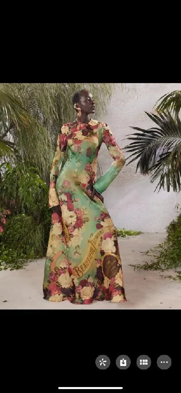 Lucinda Silk Organza Long Dress Tunics Bestseller popular