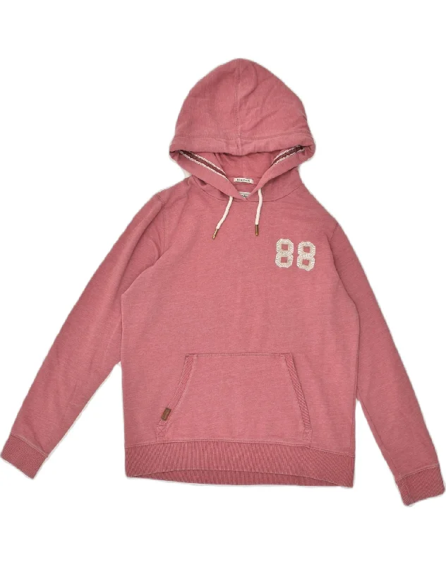 FAT FACE Womens Heritage Hoodie Jumper UK 12 Medium Pink Cotton Hoodie with Earth Tones Natural Calm FAT FACE Womens Heritage Hoodie Jumper UK 12 Medium Pink Cotton Hoodie with Earth Tones Natural Calm