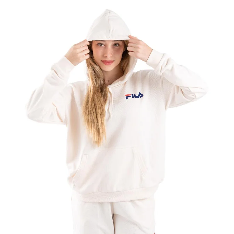 Fila Canguros Femenino Bet Hoodie Gardenia Hoodie with Illustration Artistic Creative