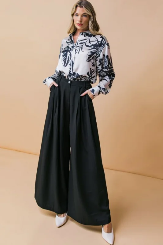 Mara Pant - Black Comfortable Denim Leggings