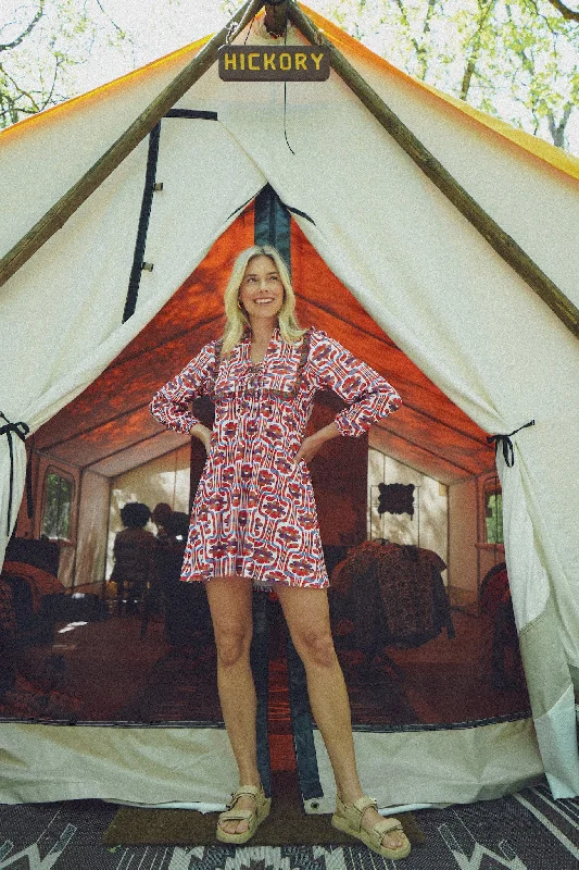 The Bonnie Dress - Plaid Daisy Tunics Sophisticated sleek