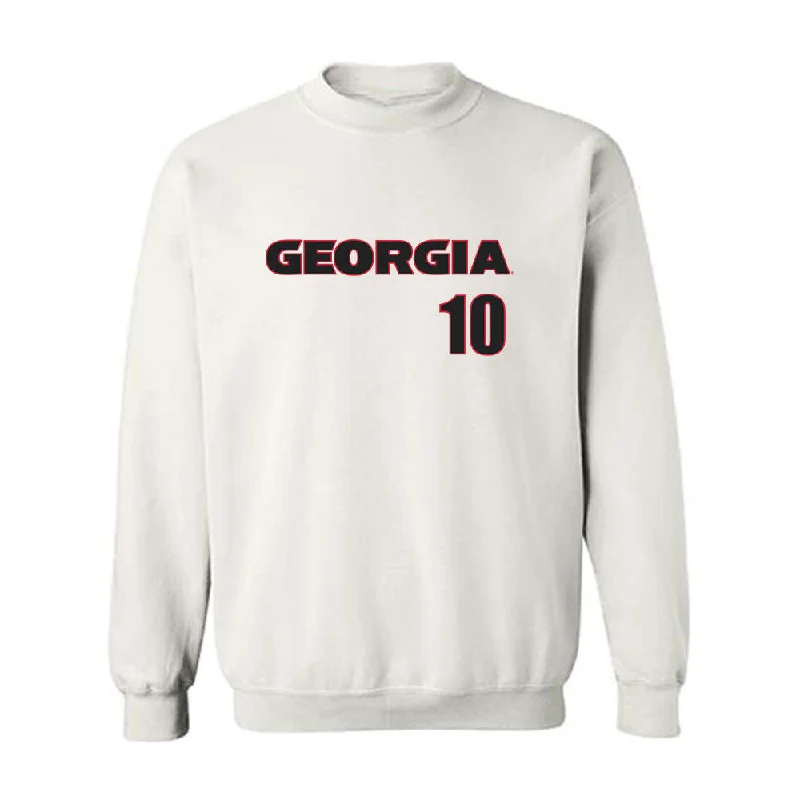 Georgia - NCAA Women's Soccer : Summer Denigan - Classic Shersey Crewneck Sweatshirt Hoodie with Hem Embroidery Detailed Premium