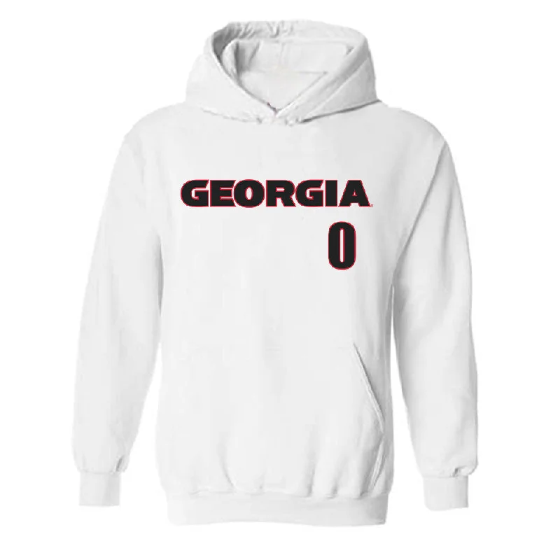 Georgia - NCAA Women's Soccer : Nicole Bidun - Classic Shersey Hooded Sweatshirt Hoodie with Toggle Buttons Decorative Unique