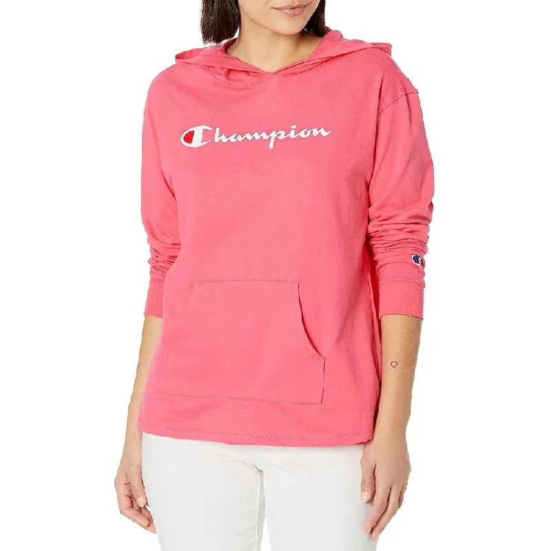 Champion Hoodie Femenino Middleweight Jersey Hoodie Graphic Pinky Peach Hoodie with Drop Shoulder Relaxed Streetwear Champion Hoodie Femenino Middleweight Jersey Hoodie Graphic Pinky Peach Hoodie with Drop Shoulder Relaxed Streetwear
