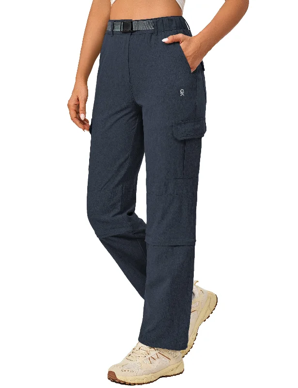 Women's Quick Dry Lightweight Zip-Off Convertible Cargo Pants Fashionable Sporty Pants Women's Quick Dry Lightweight Zip-Off Convertible Cargo Pants Fashionable Sporty Pants