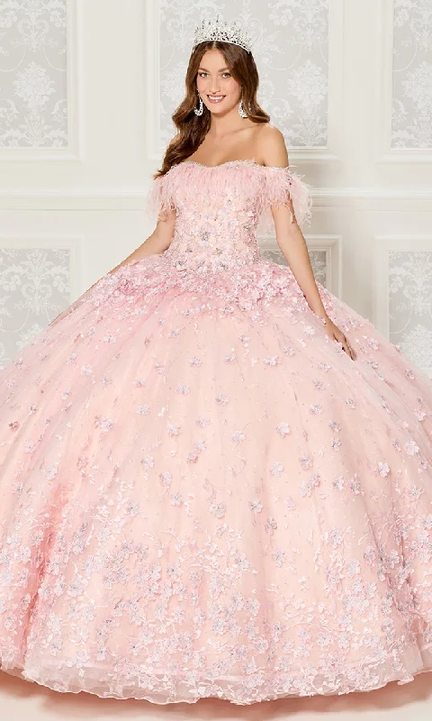 Quinceanera Dress PR30115 By Princesa Elegant Long Evening