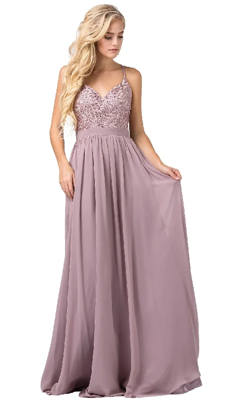 Long Prom Dress with Criss-Cross Back Straps Tunics Travel practical