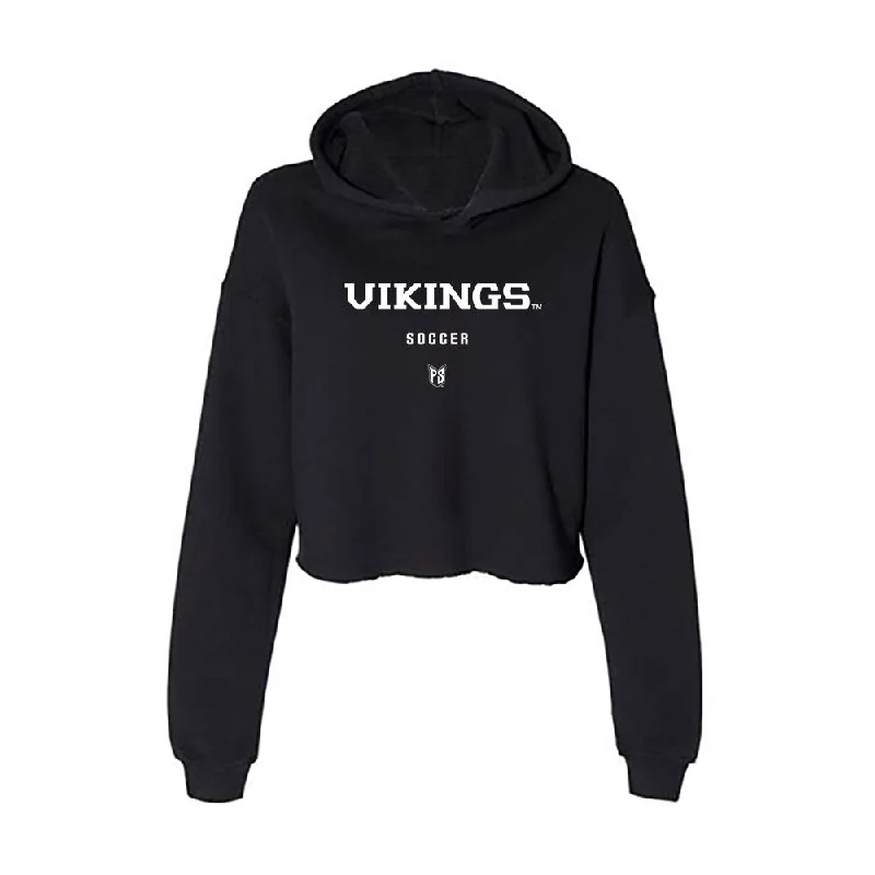 Portland State - NCAA Women's Soccer : McKenna Eggleston - Classic Shersey Women's Crop Fleece Hoodie Graphic Hoodie Design Print