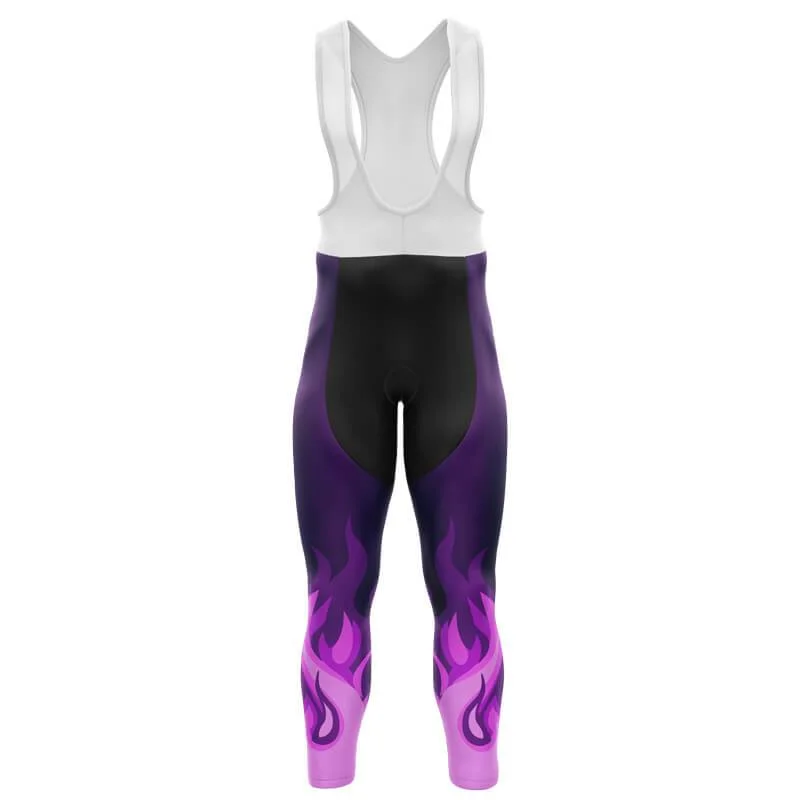 I Ride To Burn Off Bib Pants (V4) Sleek Black Pants