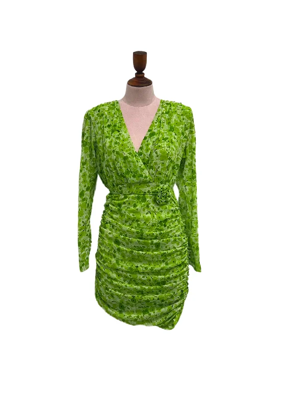 Lena Sleeves Silk Dress Tunics Custom made