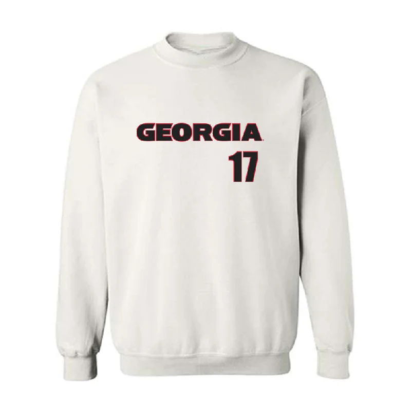 Georgia - NCAA Women's Soccer : Cayla Jackson - Classic Shersey Crewneck Sweatshirt Hoodie with Hem Applique Textured Unique