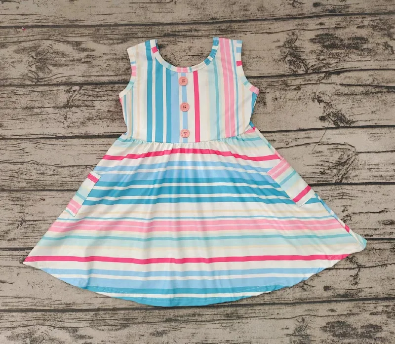 stipe summer dress