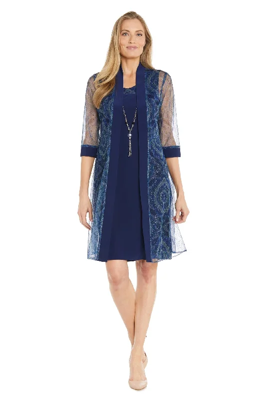 R&M Richards 3151 Short Sequin Jacket Mother of the Bride Dress Wool Jacket Cashmere Jacket Tweed Jacket