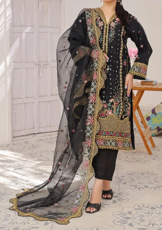 Bin Hameed Janan Heavy Embroidered Organza Dress