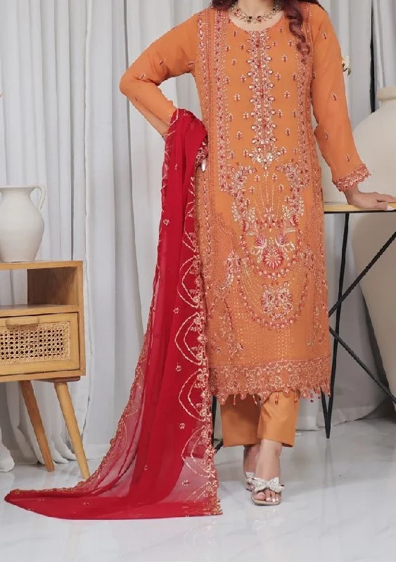 Bin Hameed Nisha Luxury Embroidered Chiffon Dress