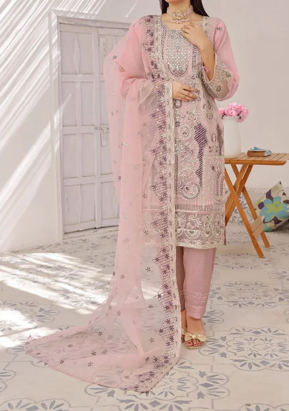 Bin Hameed Janan Heavy Embroidered Organza Dress