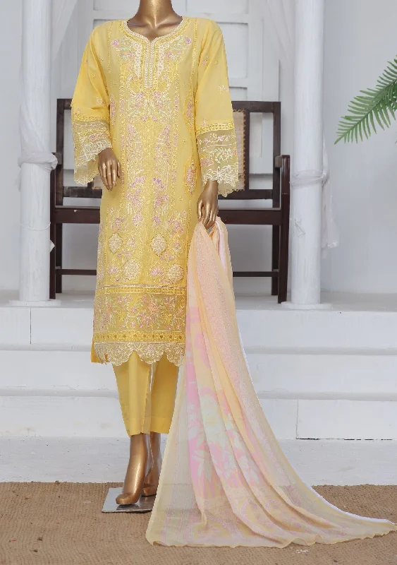 Bin Saeed Ready Made Embroidered Cotton Dress