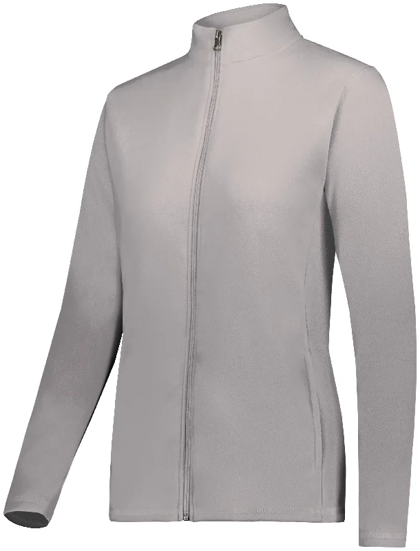 Augusta Sportswear Ladies Micro-Lite Fleece Full-Zip Jacket Trench Coat Raincoat Waterproof Jacket Augusta Sportswear Ladies Micro-Lite Fleece Full-Zip Jacket Trench Coat Raincoat Waterproof Jacket