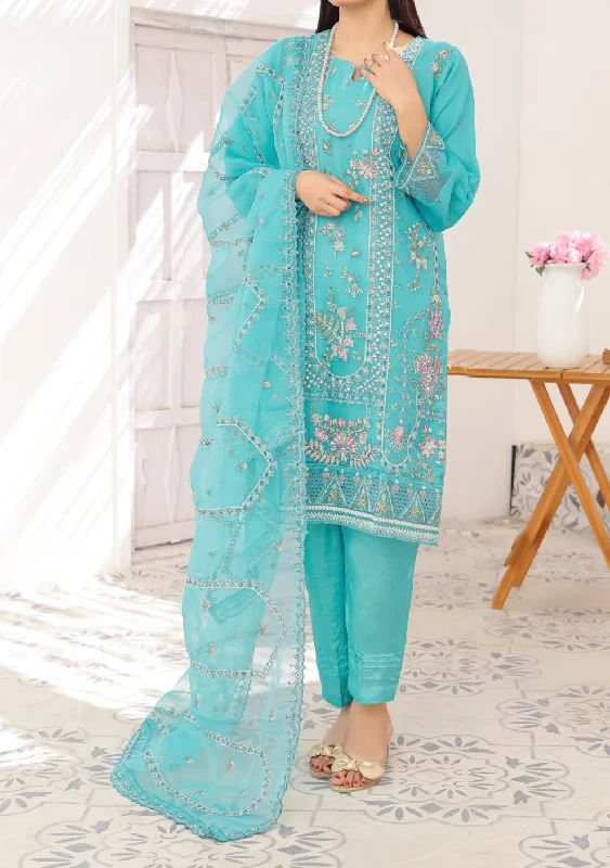 Bin Hameed Janan Heavy Embroidered Organza Dress