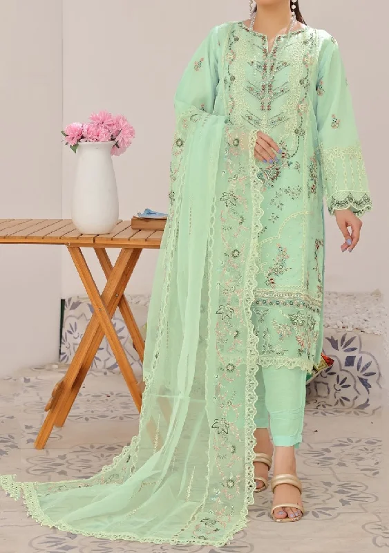 Bin Hameed Janan Heavy Embroidered Organza Dress