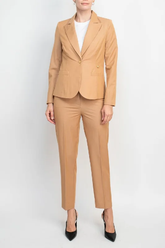 Nanette Lepore  Formal Stretch Crepe Jacket Pencil Cut Pant Suit Chenille Jacket Brocade Jacket Lace Jacket