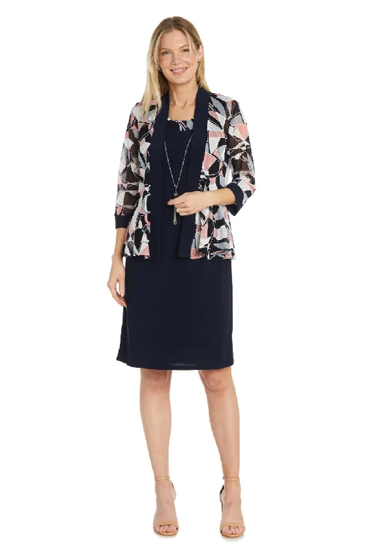 R&M Richards 9903 Print Short Mother of the Bride Jacket Dress Hoodie Zip-Up Jacket Button-Up Jacket R&M Richards 9903 Print Short Mother of the Bride Jacket Dress Hoodie Zip-Up Jacket Button-Up Jacket