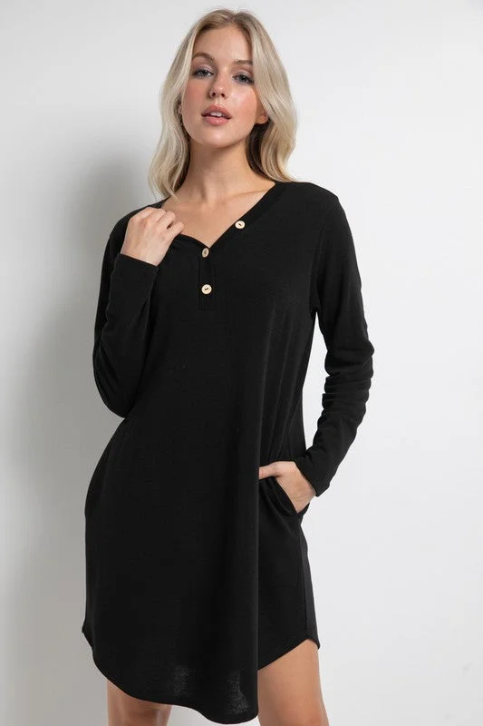 French Terry dress
