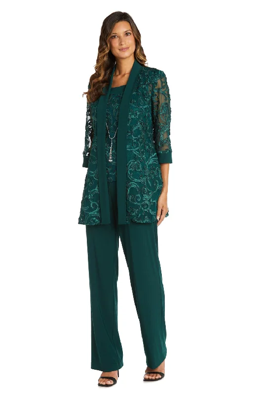 R&M Richards 5012P Formal Jacket Petite Pant Suit Sale Quilted Jacket Puffer Jacket Insulated Jacket