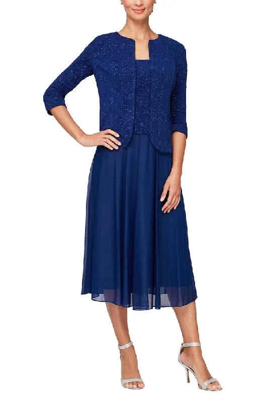 Alex Evenings 8125924 Short Mother of the Bride Jacket Midi Dress Wool Jacket Cashmere Jacket Tweed Jacket Alex Evenings 8125924 Short Mother of the Bride Jacket Midi Dress Wool Jacket Cashmere Jacket Tweed Jacket