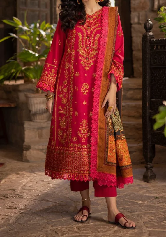 Asim Jofa Embroidered Pakistani Khaddar Dress
