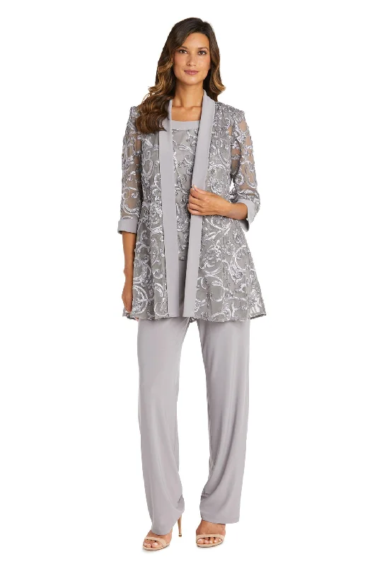 Granite 14P R&M Richards 5012P Formal Jacket Petite Pant Suit Sale Faux Fur Jacket Real Fur Jacket Shearling Jacket