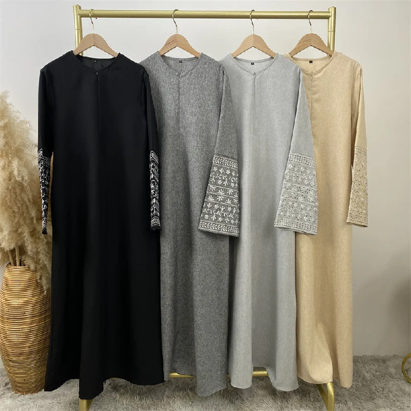 6797   Simple design elegant dress