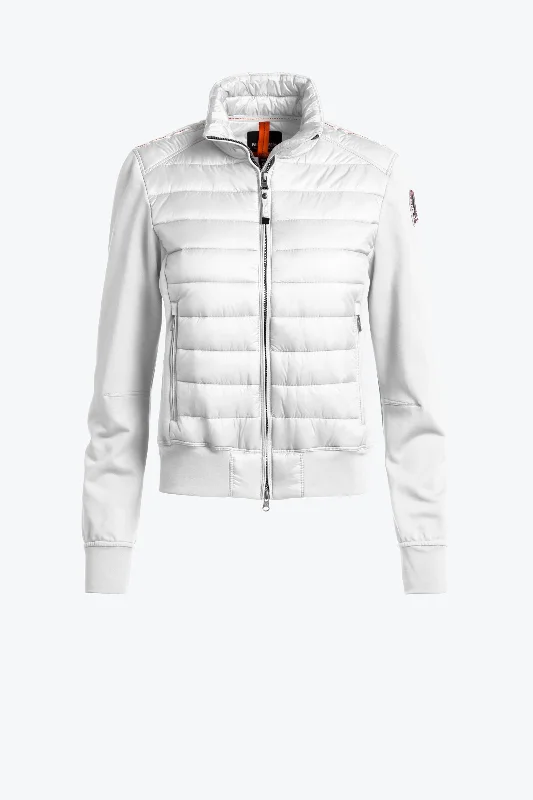 Parajumpers Rosy Jacket White SS22 Satin Jacket Silk Jacket Chiffon Jacket
