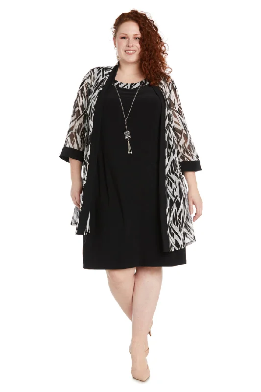 R&M Richards 1466W Short Plus Size Jacket Dress Striped Jacket Polka Dot Jacket Floral Jacket R&M Richards 1466W Short Plus Size Jacket Dress Striped Jacket Polka Dot Jacket Floral Jacket