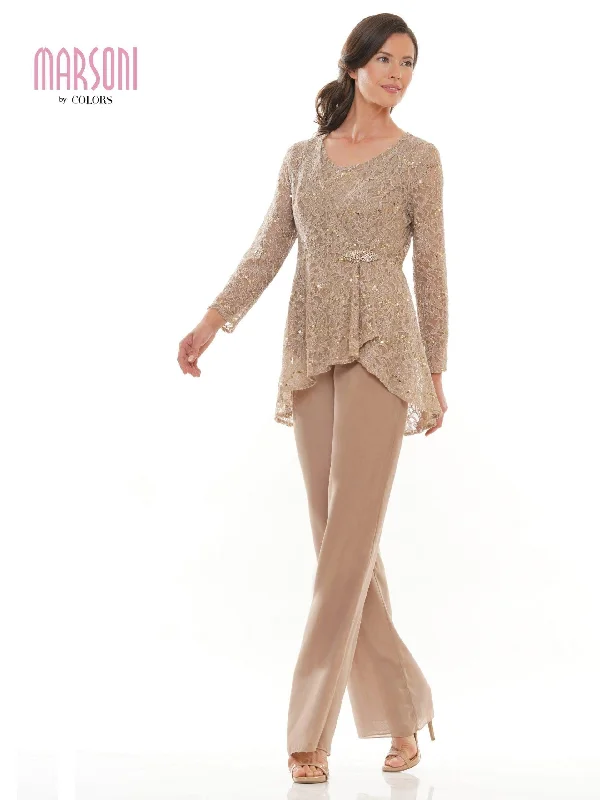 Marsoni Formal Long Sleeve Jacket Pant Suit Sale Satin Jacket Silk Jacket Chiffon Jacket