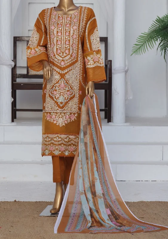 Bin Saeed Ready Made Embroidered Cotton Dress