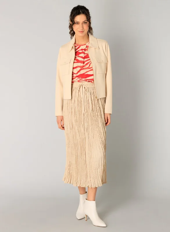 Rille Jacket One-Shoulder Jacket Off-the-Shoulder Jacket Asymmetrical Jacket