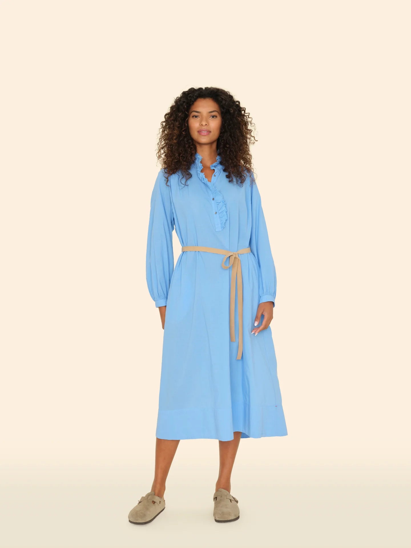 XIRENA CASPY DRESS IN POND